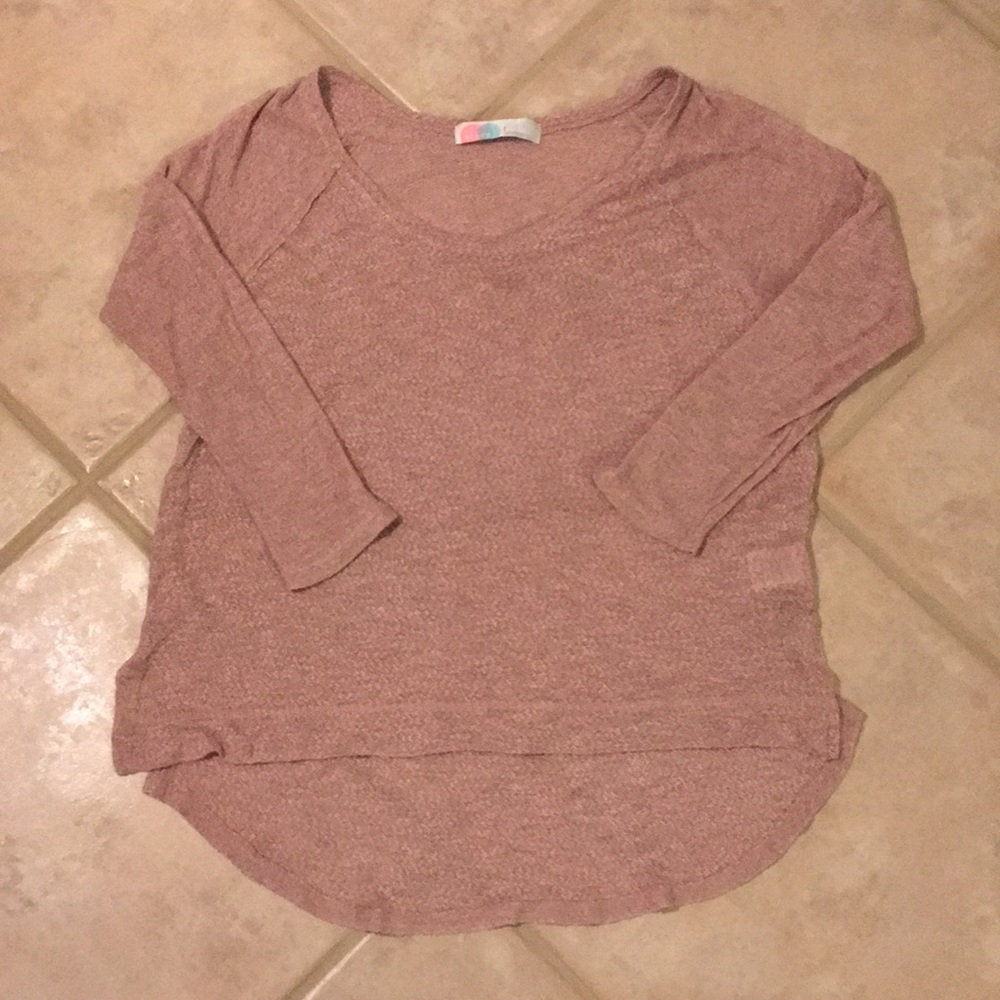 Free People Beach Lightweight Long Sleeve Top